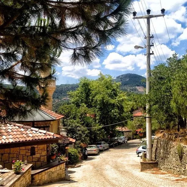 View of Küçük Çetmi Village